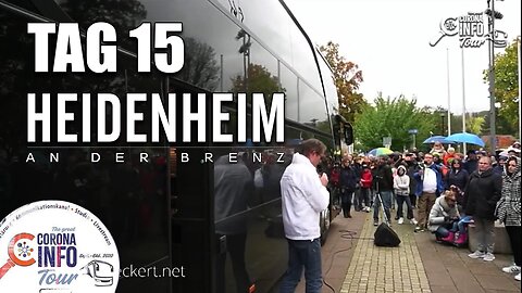 CORONA INFO Tour - Heidenheim an der Brenz | 2020-10-14 - Tag 15