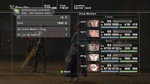 Lost Odyssey - Skill Master Kaim & Seth