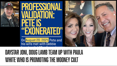 Daystar Joni, Doug Lamb team up with Paula White who is promoting the Mooney Cult