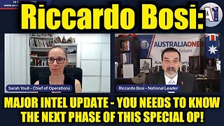 Riccardo Bosi: Major Intel Update - You Needs to Know the Next Phase of This Special Op!