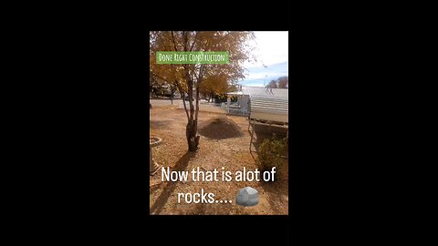 Rock driveway... it will be fun they said! 🤣😂🤣