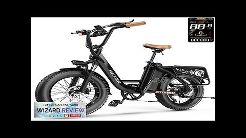 1500W Peak Electric Bike for Adults 48V 20Ah Removable Battery Max Range Review