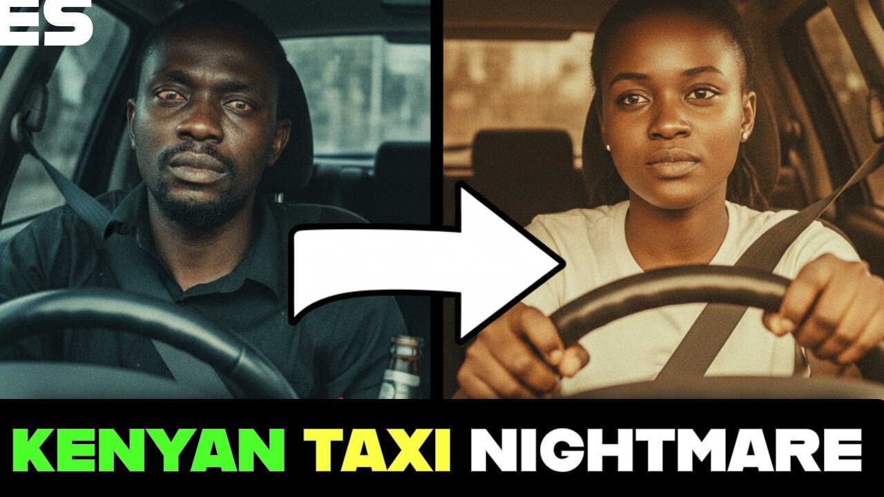 Kenyan Taxi Nightmare - She Drove Herself Home!
