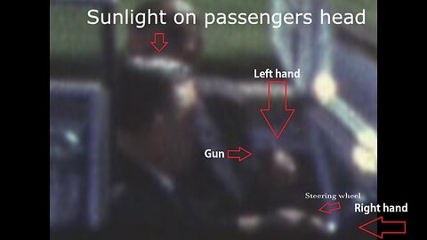 The driver shot JFK. The real and the illusion.