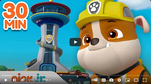 Rubble Lookout Tower Rescues! w_ PAW Patrol Chase