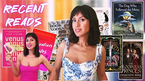 Mood reading vlog | 8 books