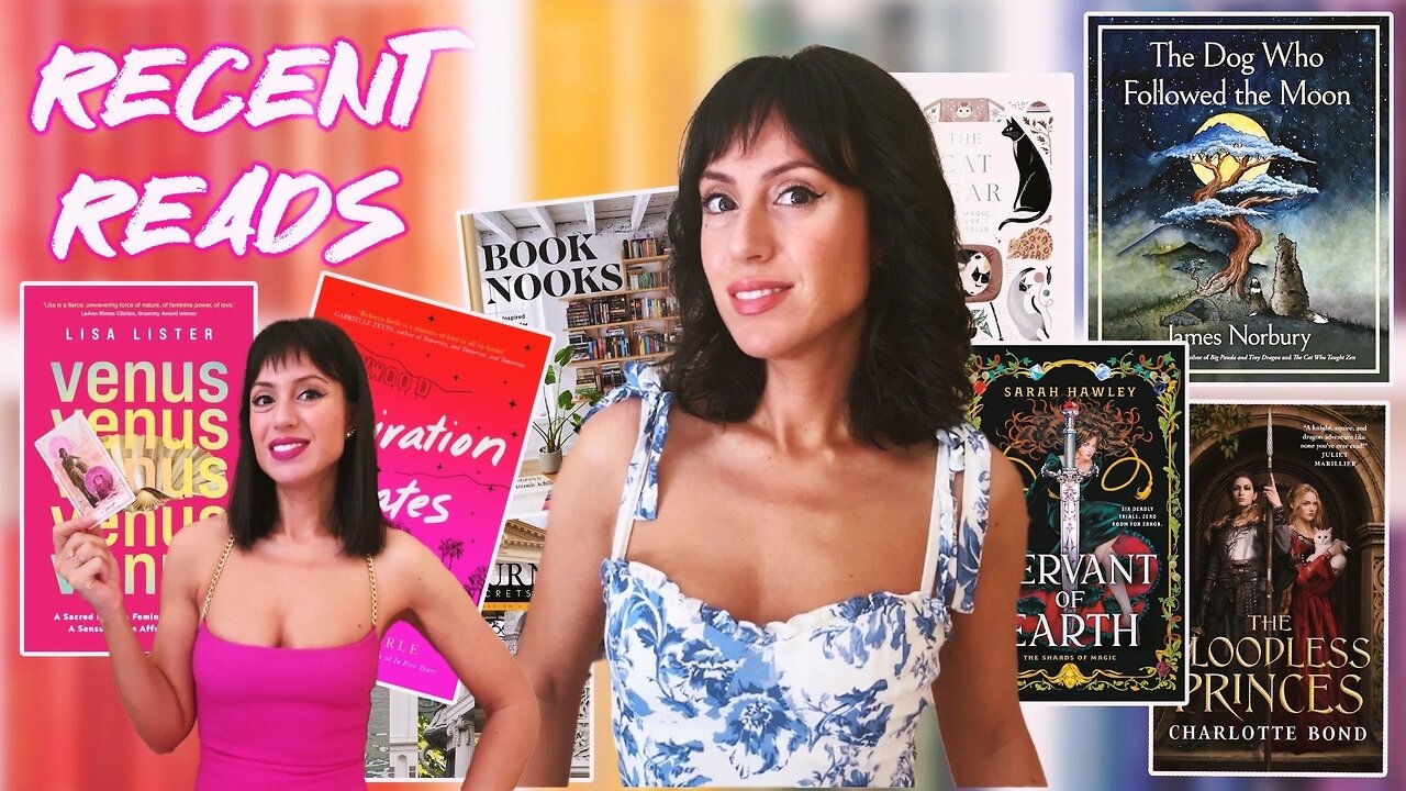 Mood reading vlog | 8 books