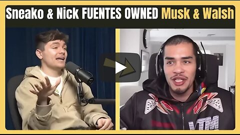 Sneako & Nick Fuentes Call Out Elon Musk & Matt Walsh Hypocrisy on Muslim Immigration.