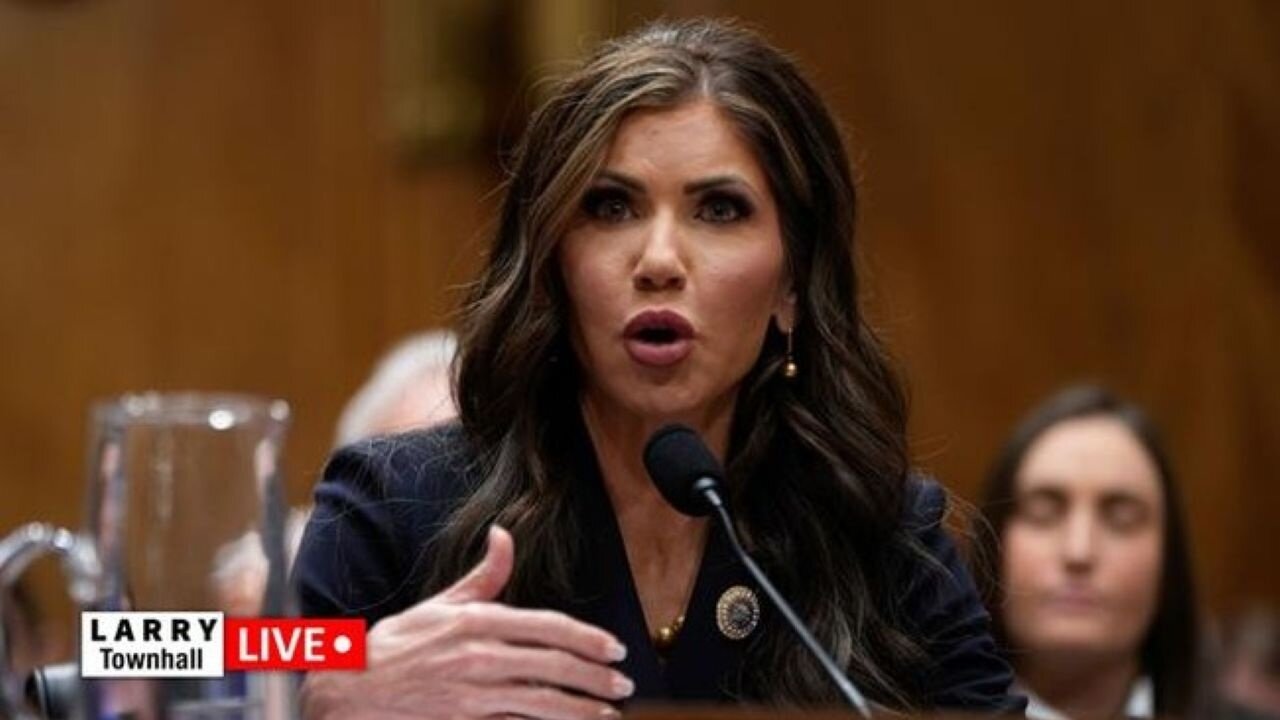 Kristi Noem Slams Dems During Fiery Hearing: Crazed Protestors Try To Silence Her