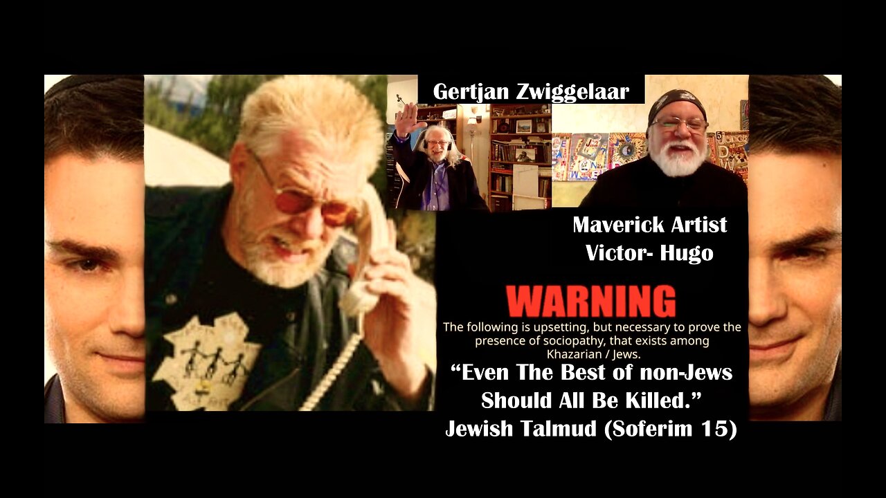 Gertjan Zwiggelaar Victor Hugo - Jews Control Cowards With Babylonian Magic Blackmail Pizza Delivery