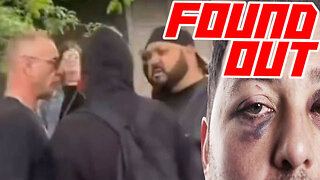 Biker Gang Beats up Antifa at No King Rally