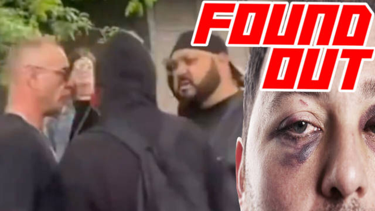 Biker Gang Beats up Antifa at No King Rally