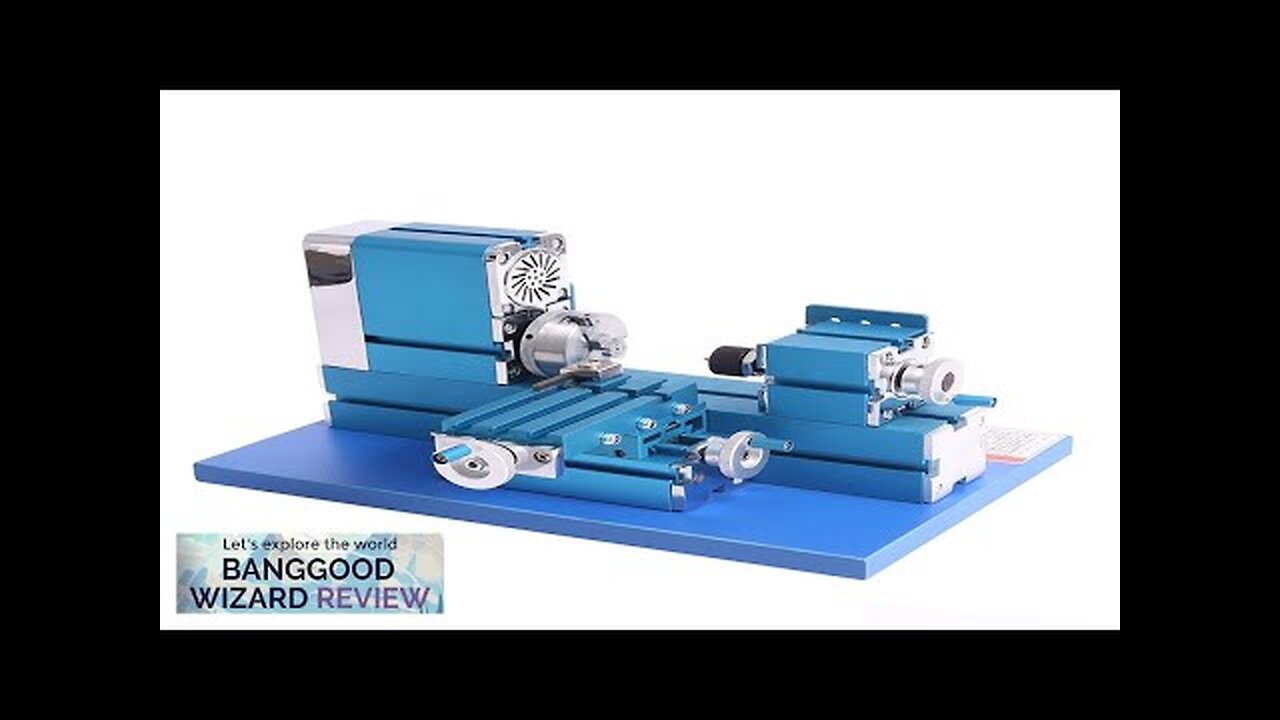 XENDOLL W103MB 36W 20000rpm Universal Mini Wood Lathe Machine Wood Turning Lathe Review