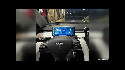 For Tesla Model3/Y Dashboard 9-inch CarPlay/Android Auto Touch Screen HUD Display Center Review