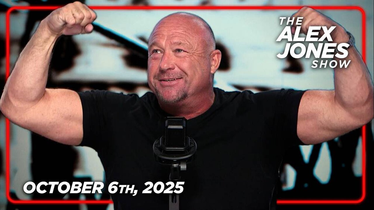 The Alex Jones Show MONDAY FULL SHOW 10/6/25