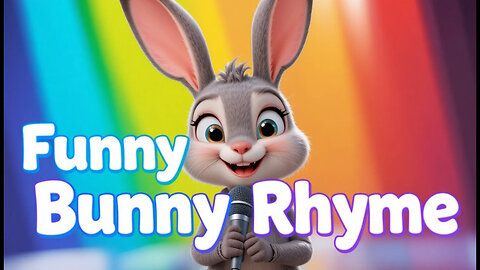 Funny Bunny Rhyme | English Nursery Song for Kids | Dance & Sing Along