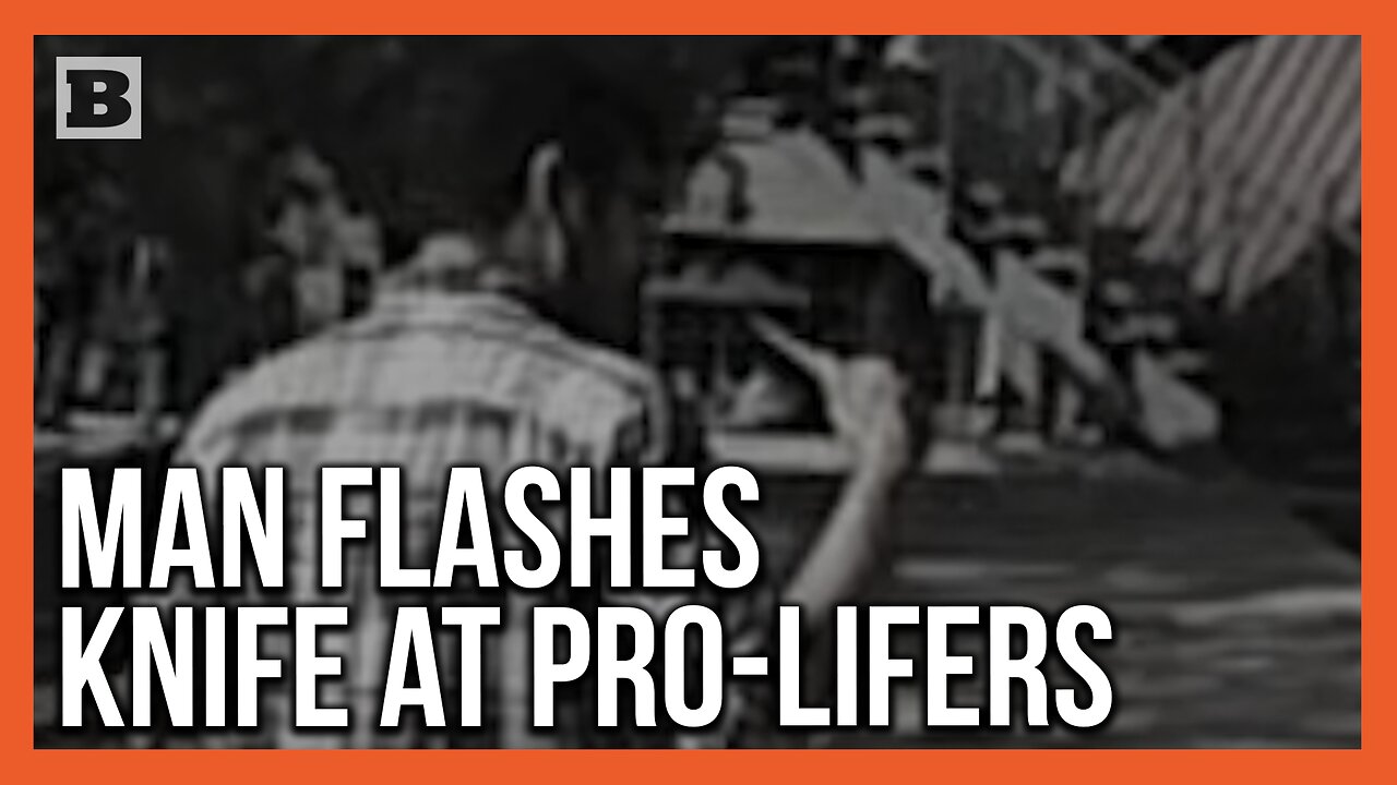 College Employee Waves Knife at Pro-Life Demonstrators