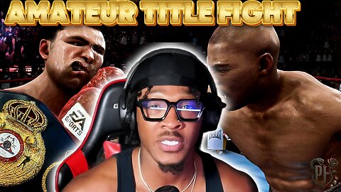 Winning The Amateur Boxing Belt | Fight Night Round 3