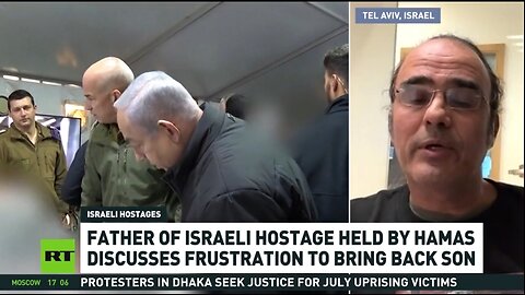 NETANYAHU HAS BROUGHT ISRAEL TO ROCK BOTTOM – FATHER OF ISRAELI SOLDIER KIDNAPPED BY HAMAS ⚔️