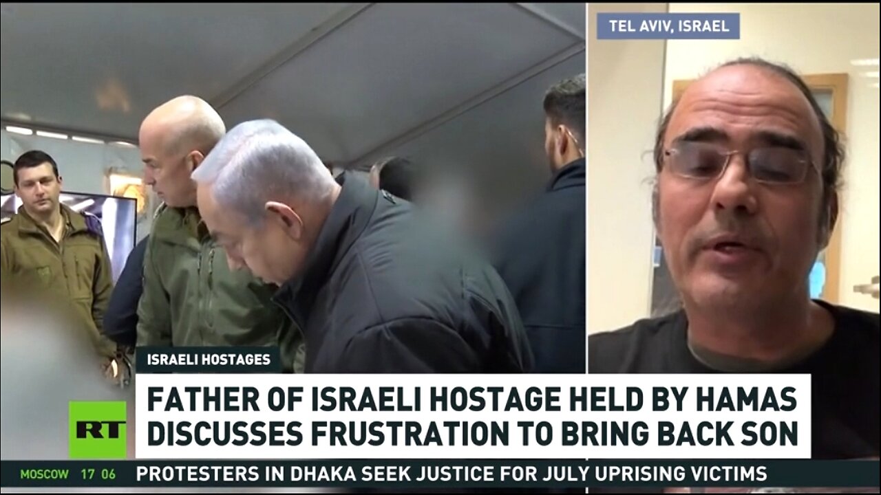 NETANYAHU HAS BROUGHT ISRAEL TO ROCK BOTTOM – FATHER OF ISRAELI SOLDIER KIDNAPPED BY HAMAS ⚔️