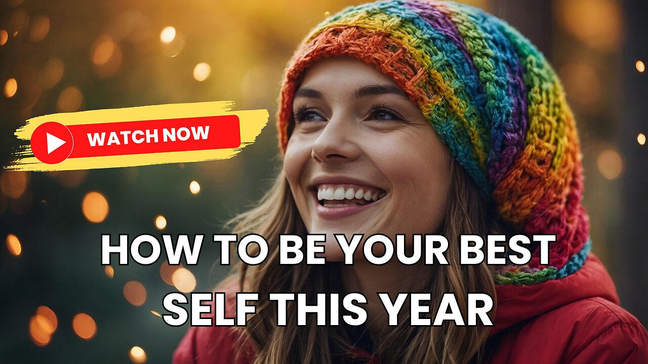 How to Be Your Best Self This Year | Self-improvement Hack