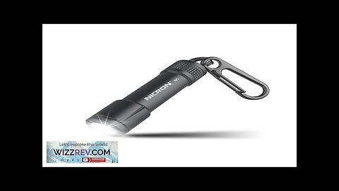 NICRON N1Micro 100LM Mini LED Keychain Flashlight Outdoor Charging Key Chain Light Review