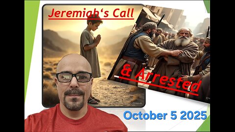 Jeremiah‘s Call and Arrest - Standard Lesson Commentary Sunday School - October 5 2025