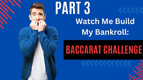 🃏🃏 Baccarat Journey! WATCH HOW I ALMOST LOST MY ENTIRE BANKROLL!!!!🃏🃏