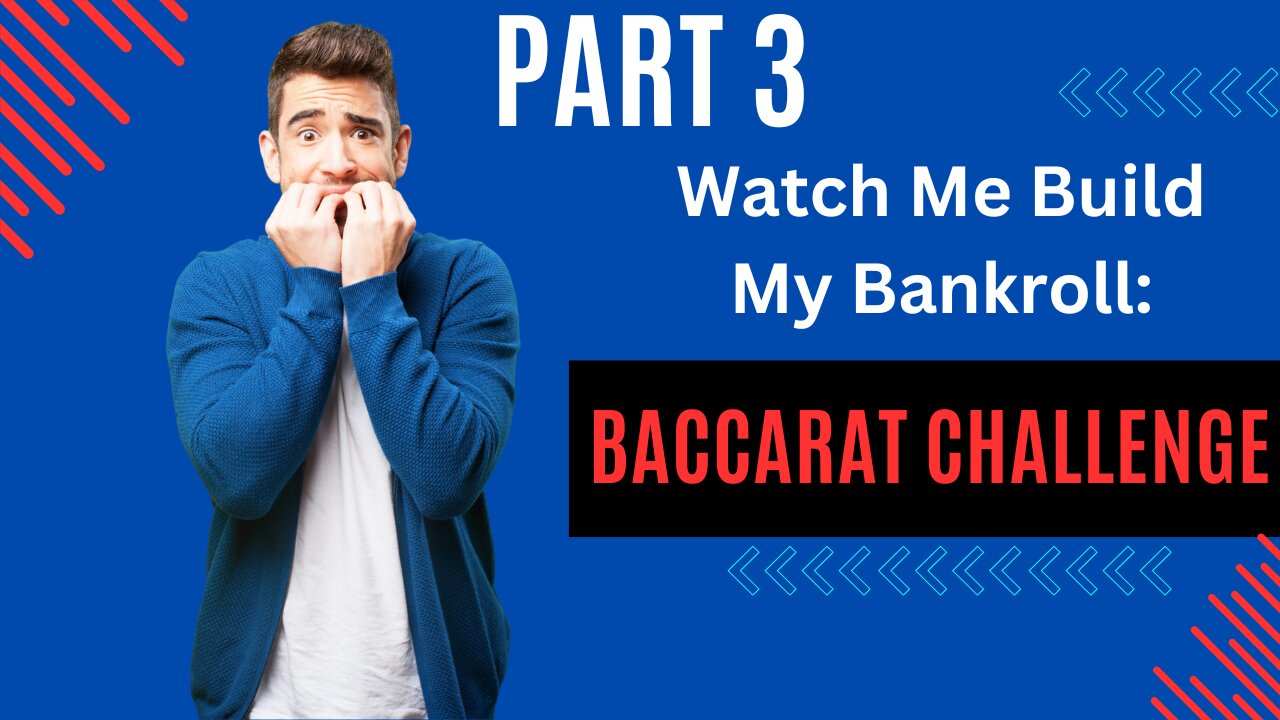 🃏🃏 Baccarat Journey! WATCH HOW I ALMOST LOST MY ENTIRE BANKROLL!!!!🃏🃏