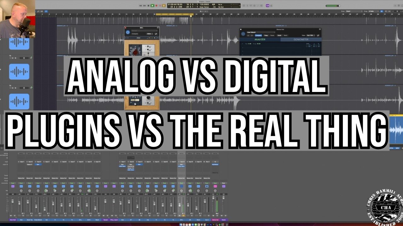 Analog Emulation Plugins Vs The Real Thing | Analog Vs Digital Pt 3
