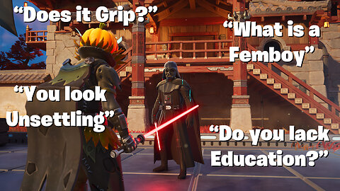 The Darth Vader AI is the BEST thing to Happen to Fortnite!