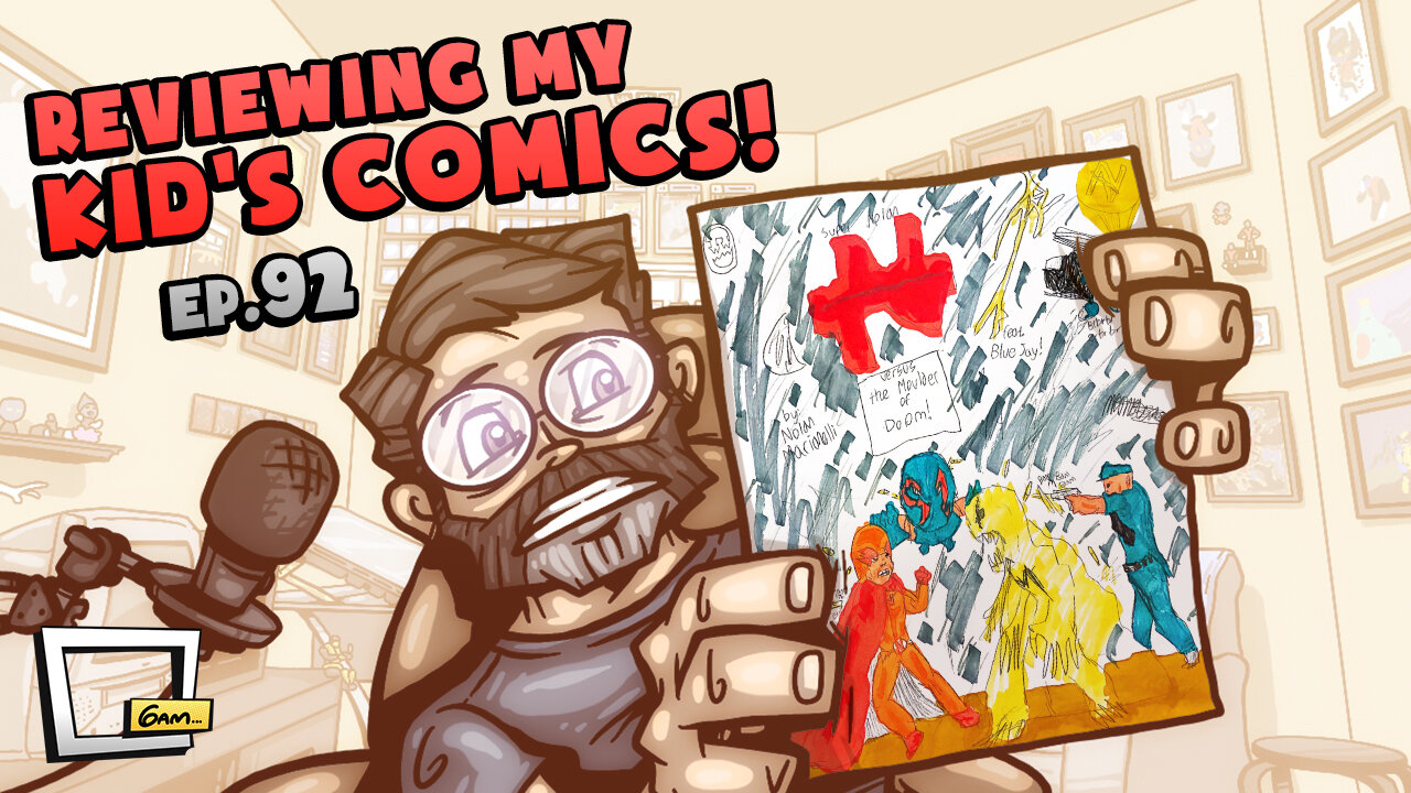 Reviewing My 9-Year-Old's Comics: Super Nolan vs The Moulder of Doom