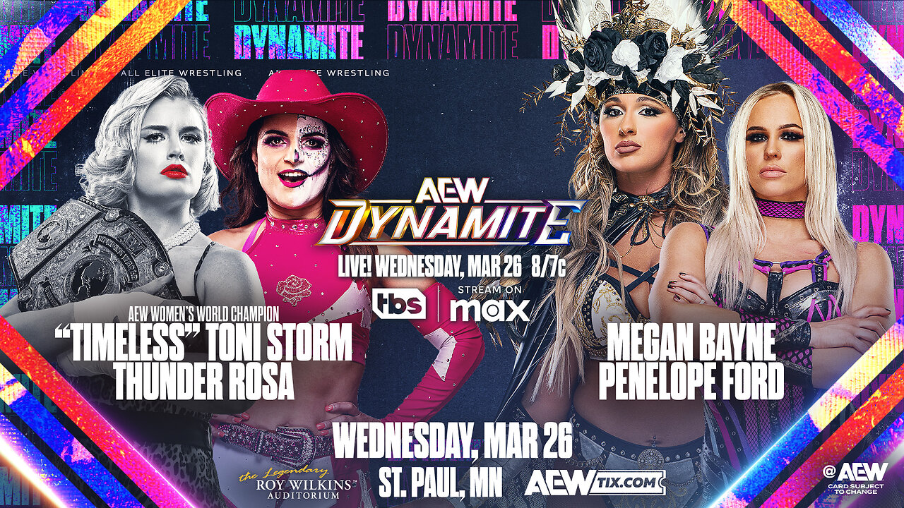AEW Dynamite 3/26/25 Review – MJF Rejected, Kenny Bored Us, Megan Bayne Shines! #shorts