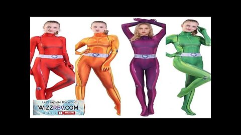 Totally Spies Cosplay Bodysuit for Adults and Kids Anime Clover Ewing Jumpsuits Review