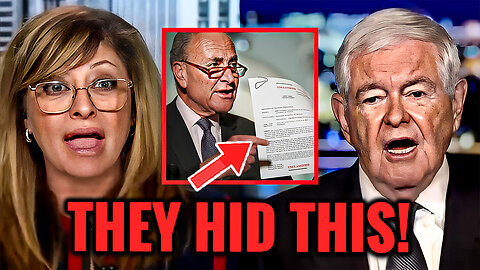 Schumer EXPOSED After Gingrich Uncovers Democrats’ Dirty Little Secret