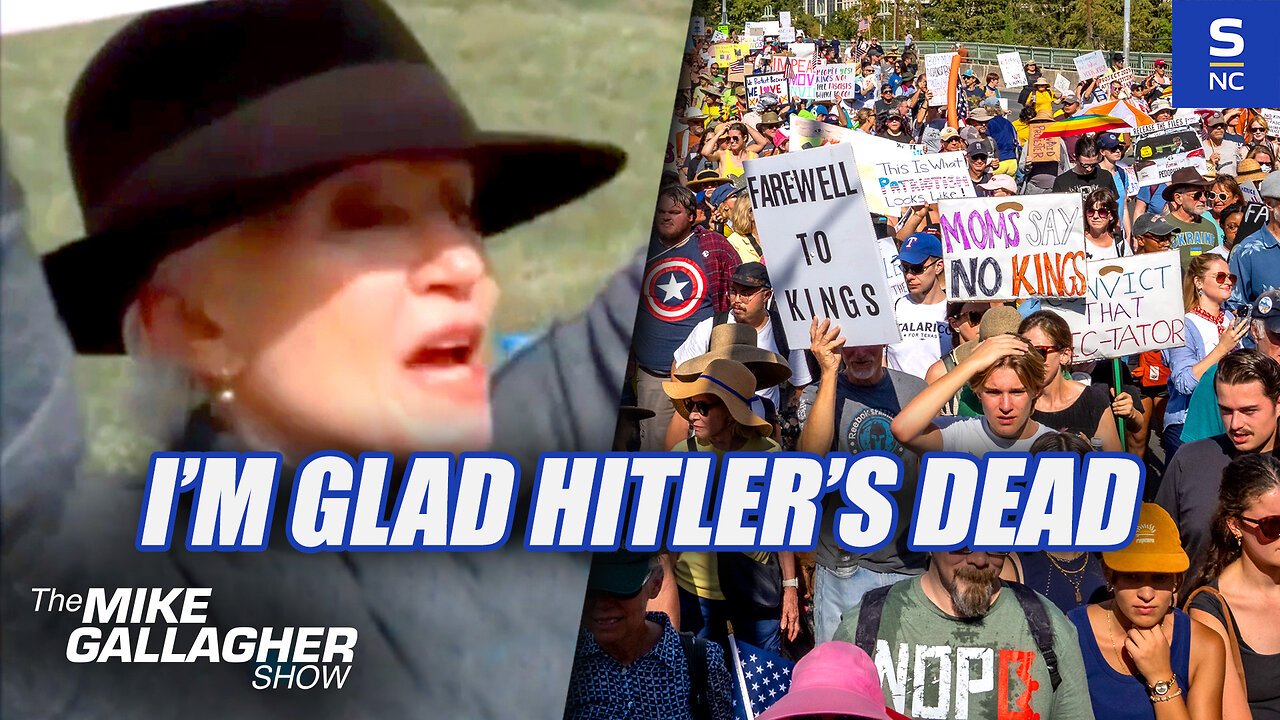 No Kings Protestor About Charlie Kirk: Im Glad Hitlers Dead!