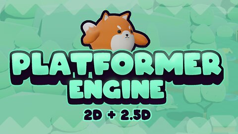 I finally released 2D Platformer Engine... make your DREAM game FASTER than ever!