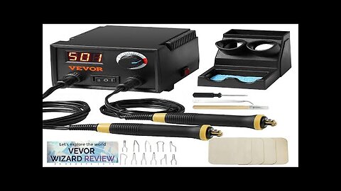 VEVOR Wood Burning Kit 200~700°C Adjustable Temperature with Display Dual Output Port Review