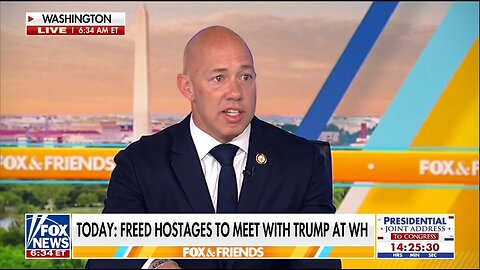 Rep Brian Mast: Bibi Has Trump's Commitment To Destroy Hamas