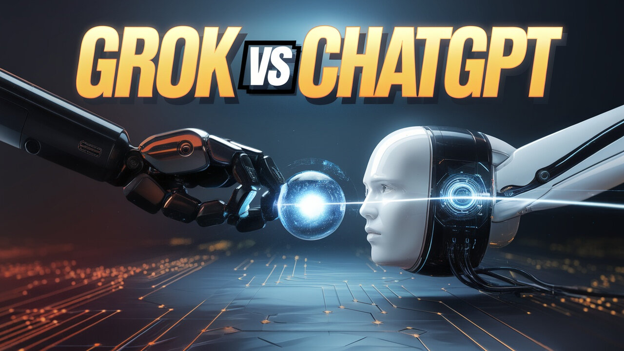 The AI Showdown: GROK vs ChatGPT