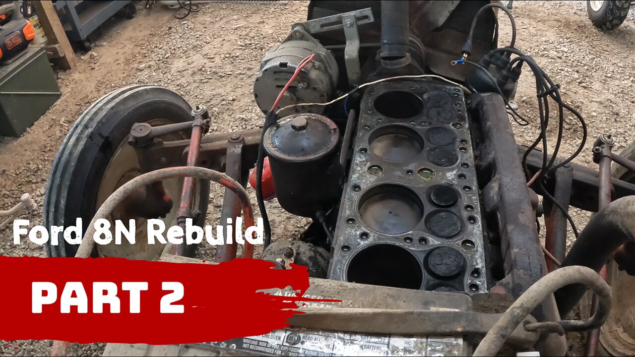 Ford 8N Rebuild - Part 2 - Removing the Head