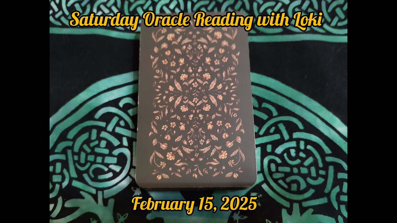 Saturday Oracle Reading with Loki: February 15, 2025
