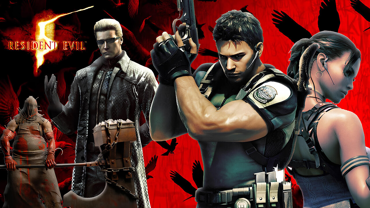 🧟 Resident Evil 5 - Gold 🧟 +4K AI Upscaled Textures ⭐ Chris Redfield & Sheva Alomar ⭐