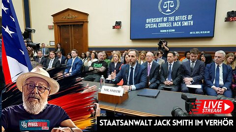 LIVE. Verhör von Staatsanwalt Jack Smith im Kongress der Vereinigten Staaten von Amerika