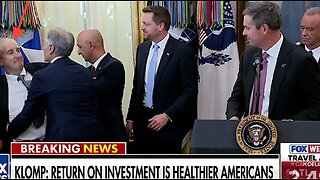 RFK Jrs response going viral, The man who collapsed is Gordon Findlay, Director of Novo Nordisk, manufacturer of #Ozempic