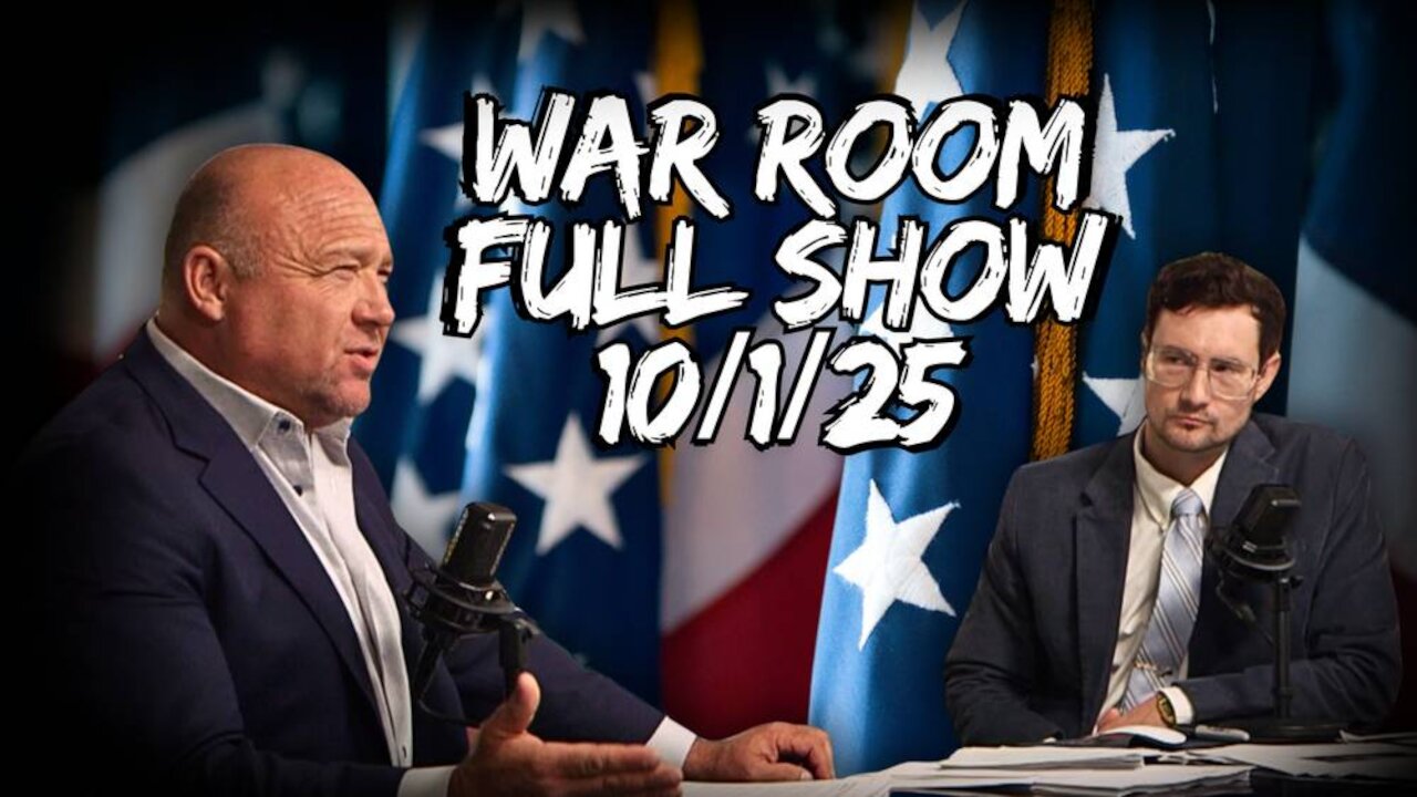 WAR ROOM WITH HARRISON SMITH - 10/1/2025: BREAKING: Federal Judge In Texas Green-Lights The Shutdown Of Infowars