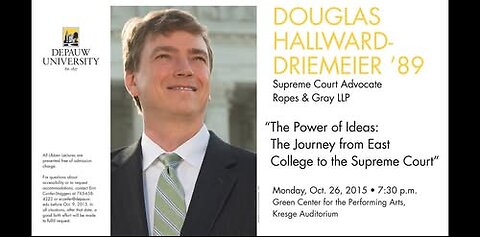 October 26, 2015 - Ubben Lecture by Douglas Hallward-Driemeier '89 (Complete)