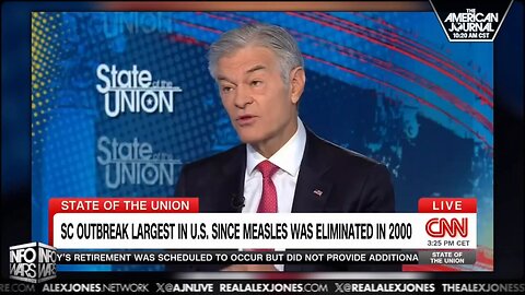 Dr. Oz is pushing hard for children to take the Measles vaccine... 🙄