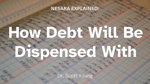 How Debt Will Be Dispensed With