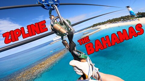 Adrenaline Rush and Island Beauty: Ziplining in Great Stirrup Cay | The Bahamas